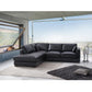 Acme Furniture Geralyn Sectional Black Leather