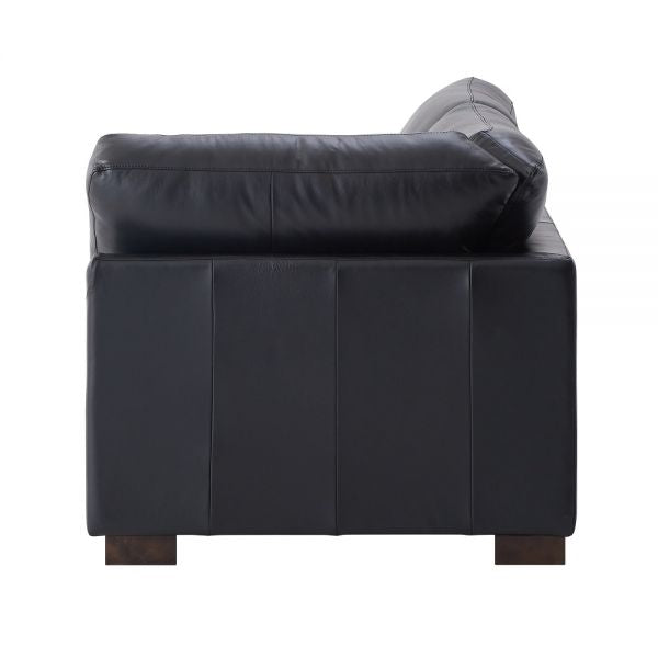 Acme Furniture Geralyn Sectional Black Leather