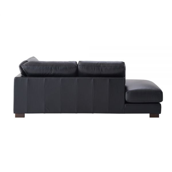 Acme Furniture Geralyn Sectional Black Leather