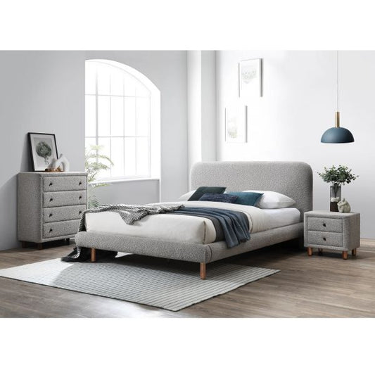 ACME FURNITURE Cleo Boucle Bed King size