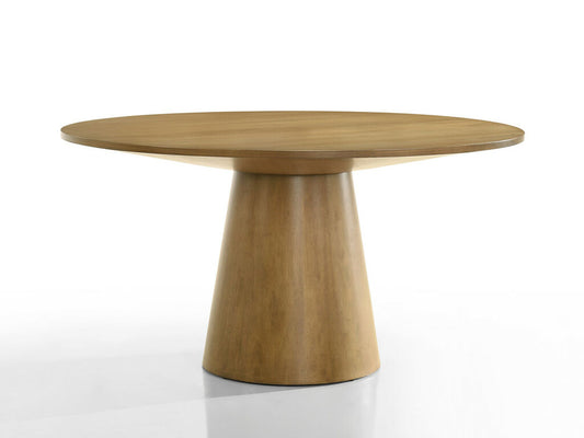 Jasper 59" Contemporary Round Dining Table - Round wood dining table 59”