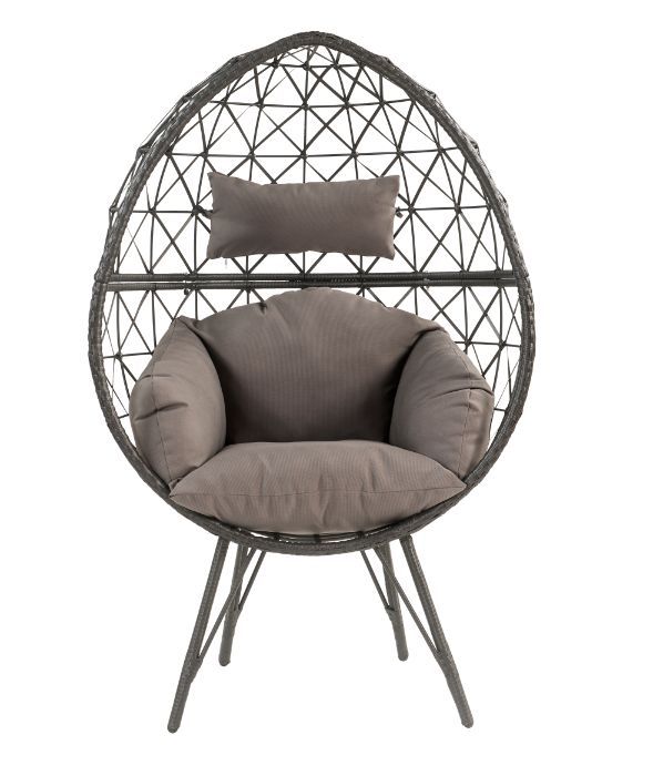 Acme Aeven Modern Patio Lounge Egg Chair