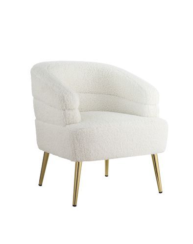 White Accent Chair