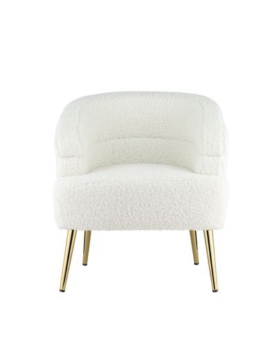 White Accent Chair