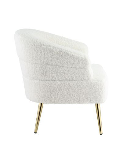 White Accent Chair