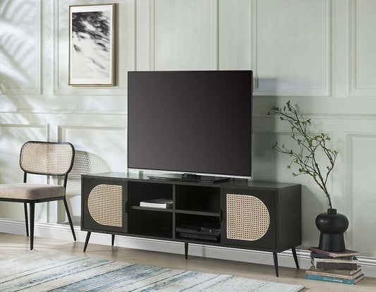 Acme furniture Colson TV Stand rattan finish